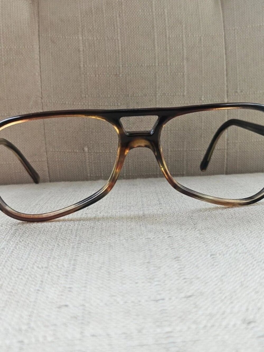 Vintage M/C U.S.A Women Eyeglasses Frame Multi Color Tortoise Eyeglasses Glasses